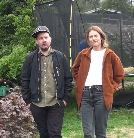 Blodbøk hekk plantet på Nesodden